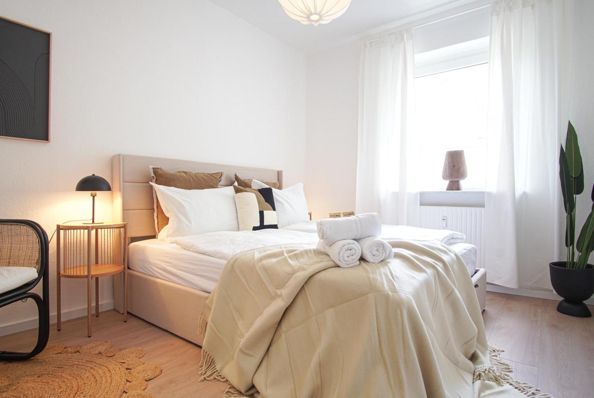 Homefy Balcony Apartment - Up To 4 People - Close To Fair - Free Parking Έσσεν Εξωτερικό φωτογραφία